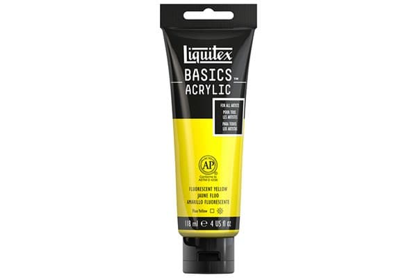 Basics 118ml Fluorecent Yellow 891