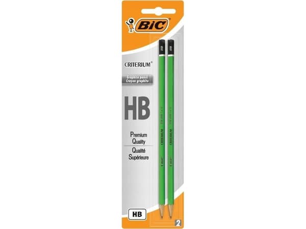 BIC 861133, Grønn, 2 stykker
