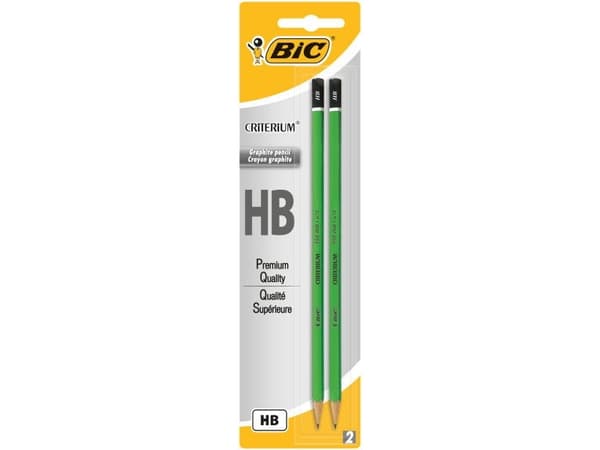 BIC 861133, Grønn, 2 stykker