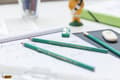 Miniatyrbilde 5 av 5: BIC Evolution Original, Grafittblyant, Grønn, Tre, Sekskantet, Grå, 0,35 mm