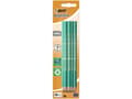 Miniatyrbilde 1 av 5: BIC Evolution Original, Grafittblyant, Grønn, Tre, Sekskantet, Grå, 0,35 mm