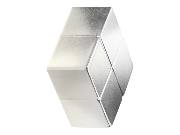 Magneetti Sigel SuperDym C10, erittäin vahva, hopea