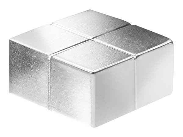 Magneetti Sigel SuperDym C10, erittäin vahva, hopea