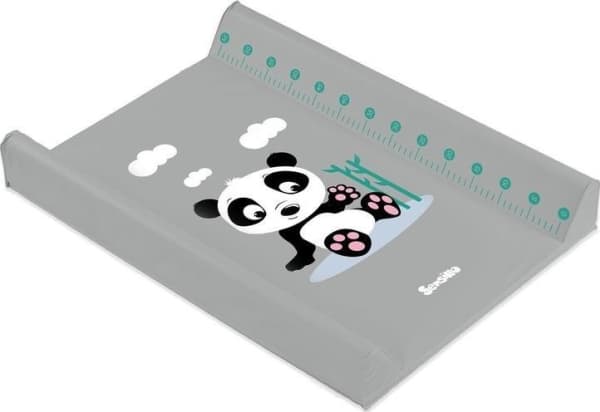 Sensillo SOFT KAPITTEL - AFRIKA PANDA GRÅ