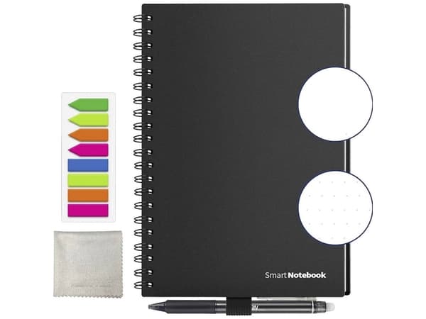 Dreiklang be smart 4260029482058 Notesbog, der kan overskrives med kalender linieret, Priklinjeret Antal blade: 30 DIN A5