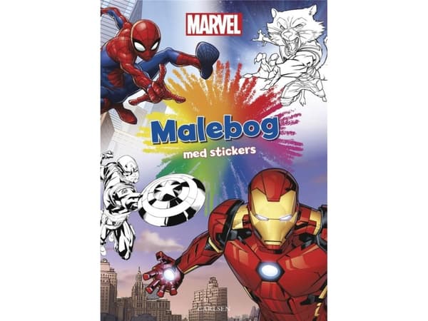 Marvel målarbok (kolumn 6) | Marvel