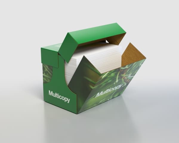 Skrivarpapper MultiCopy A4 80g vit - (500 ark)
