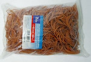 Receptiva gummiband 43 mm 500 g TETIS