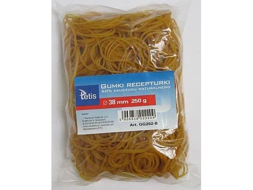 Tetis gummibånd 250g 38mm
