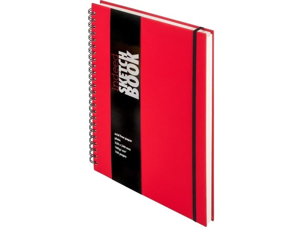 Antra Sketchbook notebook A4 + Red