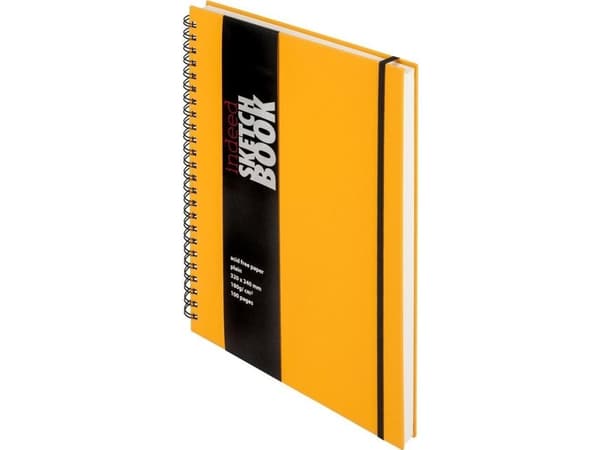 Antra Sketchbook muistikirja A4+ Sinappi