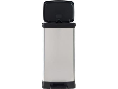 Curver pedalbeholder 50L sølv (CEN-45906)