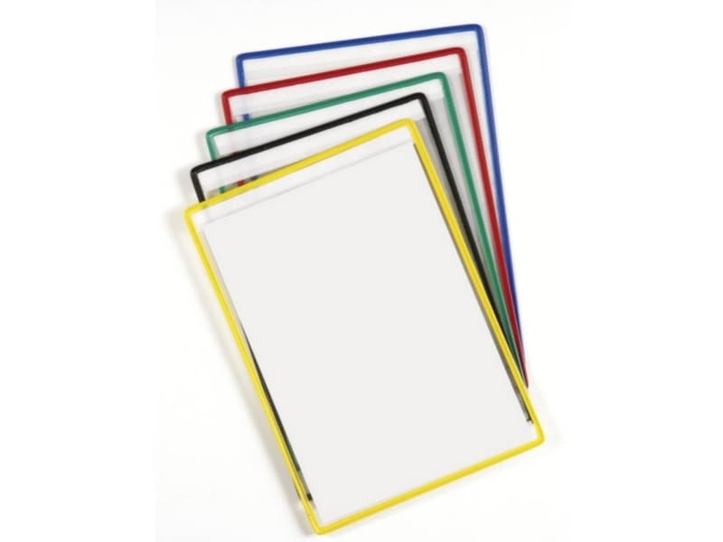 Tarifold PRESENTATION PANEL WITH SEAL A4 5 PCS. VERTICAL MIX OF COLORS (154509 TR)