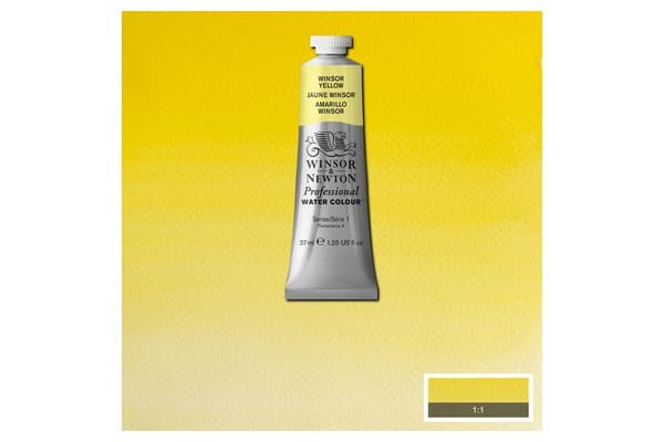 Watercolour proff. 37ml Winsor Yellow 730