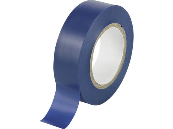 TRU COMPONENTS TC-9559256 Isoleringsbånd Blue (L x B) 20 m x 19 mm 1 stk