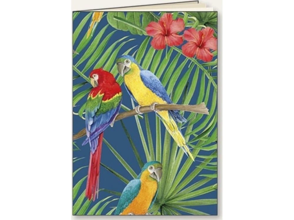 Tassotti Decorative notebook A5/48K line Parrots