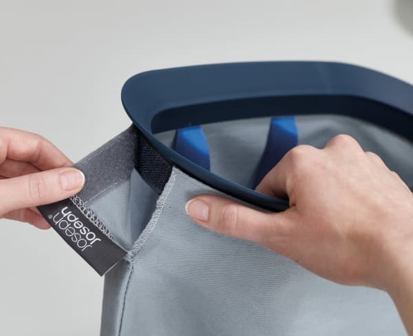 Joseph Joseph 50004, 90 l, Rektangulär, Bomull, Polyester, Svart, Svart, Handtvätt/maskintvätt