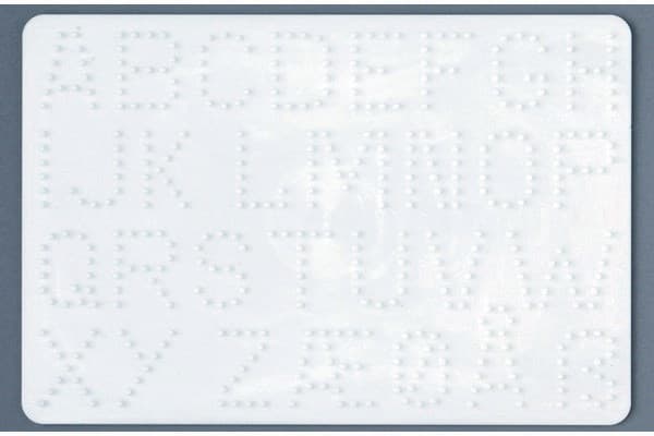Hama-merkkitaulu kirjaimet 14,5x21,5cm