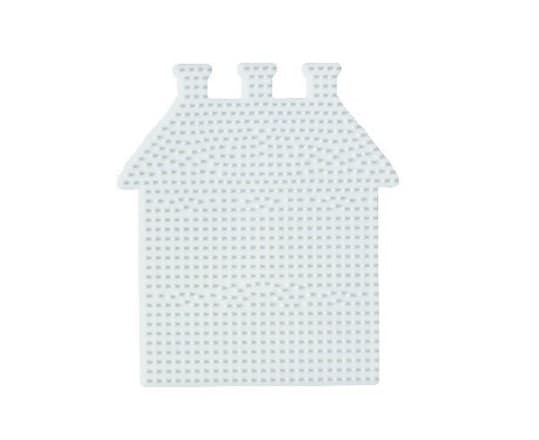 Hama stiftplade hus 17x15cm