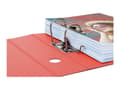 Miniatyrbild 5 av 5: Esselte Colour'Breeze - Spakbågesfil - ryggbredd: 82 mm - för A4 (210 x 297 mm) - kapacitet: 500 ark - Coral