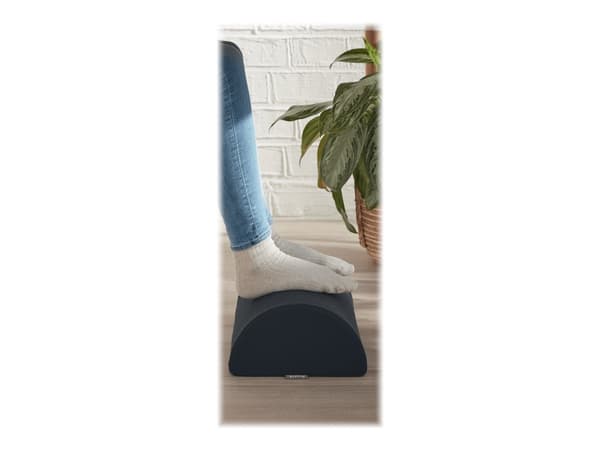 Leitz Ergo Cosy - Fotstøtte - fløyelsgrå