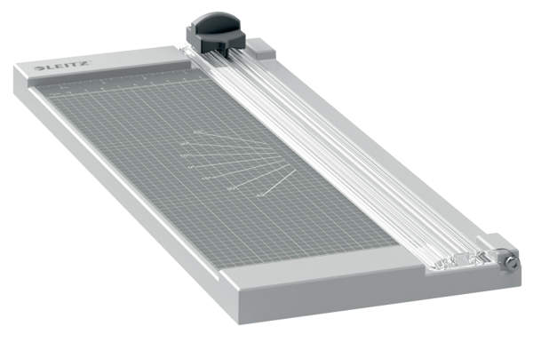 Leitz Rollenschneider Home A4, 8 arkkia, A4, 80 g/m², Harmaa, Kumi, 153 mm