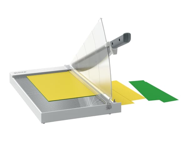 Leitz 90210000, 15 arkkia, Manuaalinen lukitus, Ruostumaton teräs, A4+, 80 g/m², Lasi