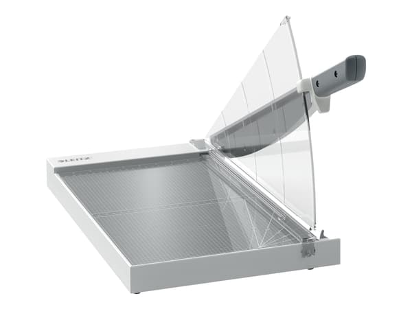 Leitz 90210000, 15 arkkia, Manuaalinen lukitus, Ruostumaton teräs, A4+, 80 g/m², Lasi