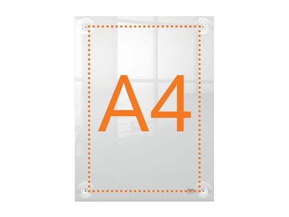 Nobo Premium Plus A4, 297 x 210 mm, Akryyli, Vaakasuuntaisesti/pystysuuntaisesti, Kannettava
