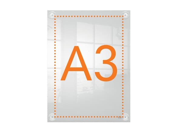 Nobo Premium Plus A3, 420 x 297 mm, Akryyli, Vaakasuuntaisesti/pystysuuntaisesti, Kannettava