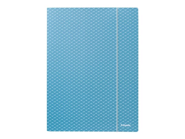 Esselte Colour'Breeze - 3-fliksmappe - for A4 (210 x 297 mm) - kapasitet: 150 ark - blå
