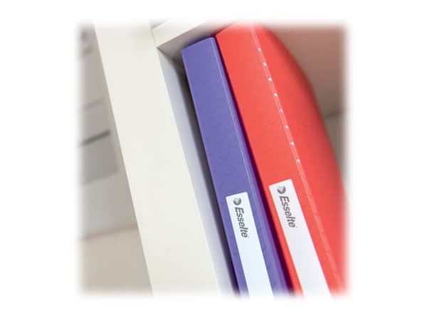 Esselte Colour'Breeze - Visningsbok - 80 utrymmen - ryggbredd: 25 mm - för A4 (210 x 297 mm) - kapacitet: 160 ark - genomskinlig lavendel