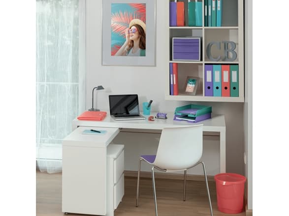 Esselte Colour'Breeze - Skuffskap - 4 skuffer - for A4 (210 x 297 mm) - lavendel
