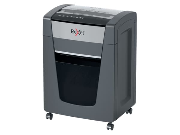 Rexel P515+, Mikrokutt-makulering, 2 x 15 mm, 30 l, 350 ark, 55 dB, Berøringskontroll