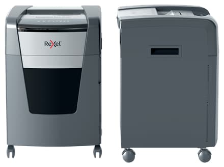 Rexel XP418+, Kryssmakulering, 4 x 35 mm, 45 l, 400 ark, 55 dB, Berøringskontroll