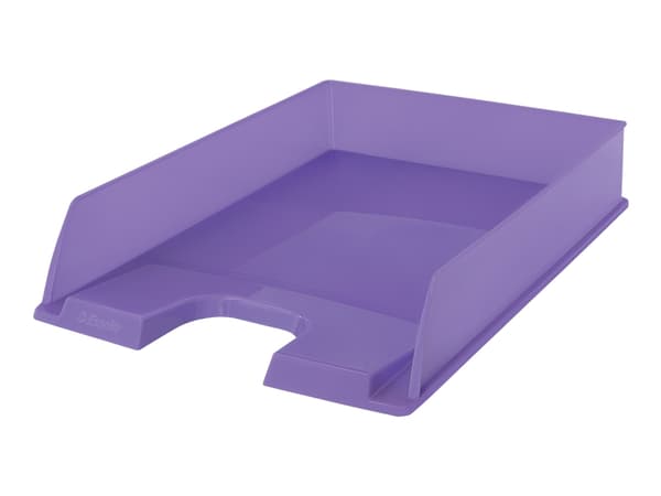 Brevbakke Esselte Colour'Breeze tran.lav - (10 stk.)