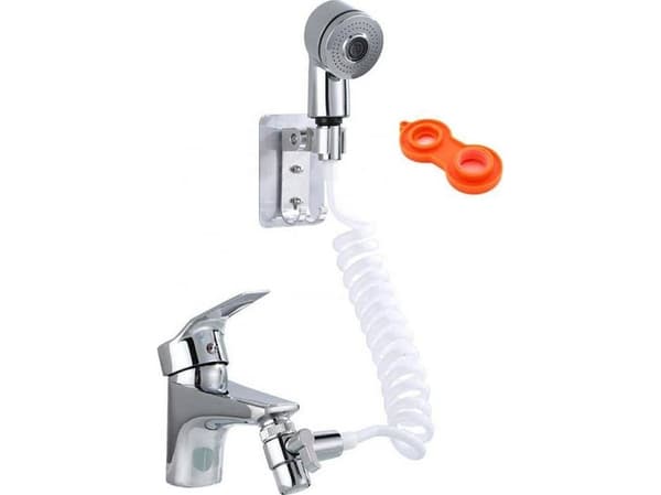 Apte shower set point silver (4385-uniw)