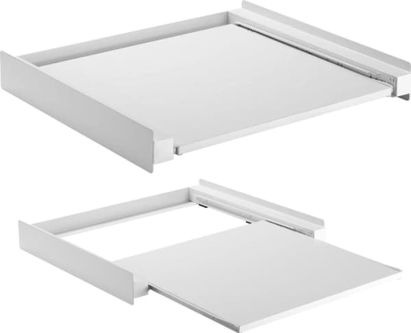 Maclean Connector for vaskemaskin og tørketrommel, hylle Maclean MC-890 aluminium, universal, maks 60kg