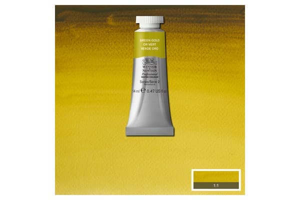 Watercolour proff. 14ml Green Gold 294