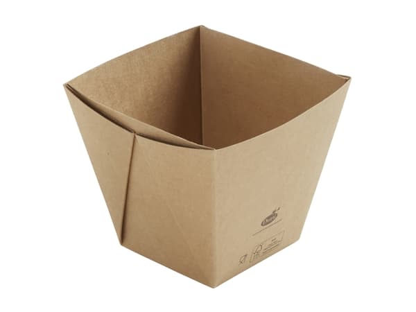 Salatbox Viking PLA 820ml ecoecho Cube høj 300stk/kar - (300 stk.)