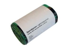 Ämpäripussi Catersource 20 ltr 500x500mm 15 my w/seam comp MDPE 100% kierrätetty Vihreä,25 rl x 50 kpl/krt