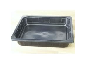 Bakke 1/2 GN 4000 ml PP Sort OMPAK 10 ps x 10 stk/krt,10 pk x 10 stk/krt