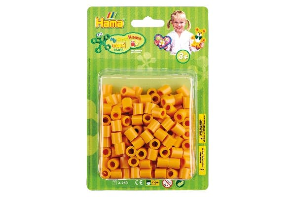Hama maxi pärlor i blister 250 st. bambu gul