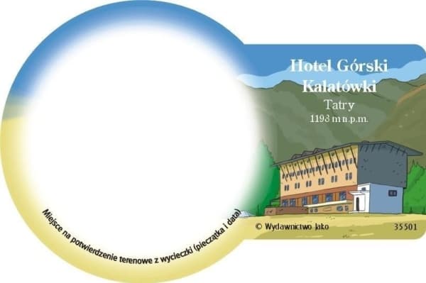 Publicering som kylskåpsmagnet - Hotel Górski Kalatówki