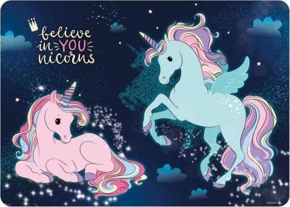 Derform Laminated placemat Unicorn 13 DERFORM