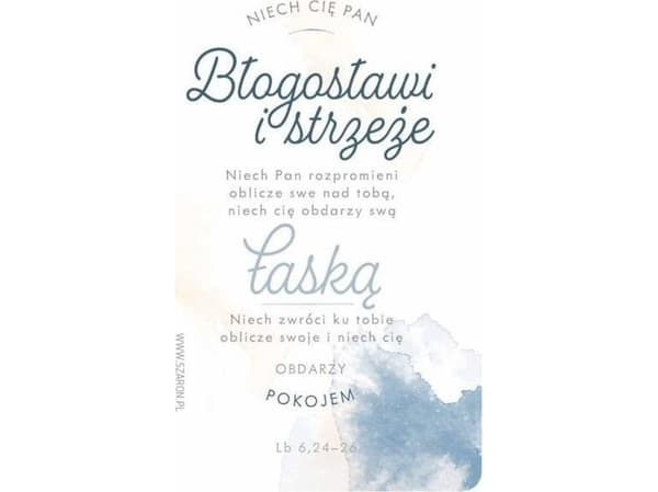 Sharon Kylskåpsmagnet - akvarell Blessing