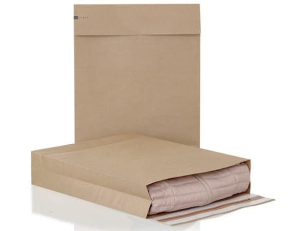 Fraktpåse av papper 350x450x80+100mm - (200 st. x 200 )