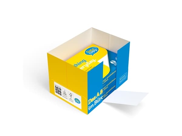 Kopipapir Data Copy A4 hvid 80g - (500 ark)