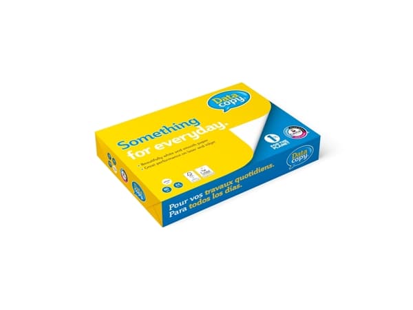 Kopipapir Data Copy A4 hvid 80g - (500 ark)