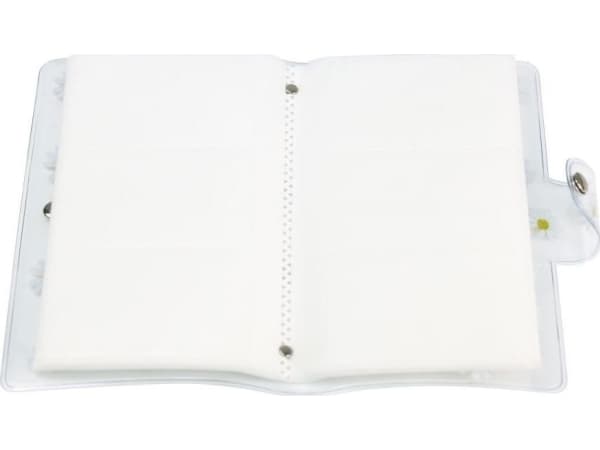 LoveInstant Photo Album 96 Photos For Fuji Instax Mini 7 8 9 11 / Chamomiles Transparent